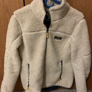 L.L Bean Mountain Pile Fleece Jacket - Women’s Med